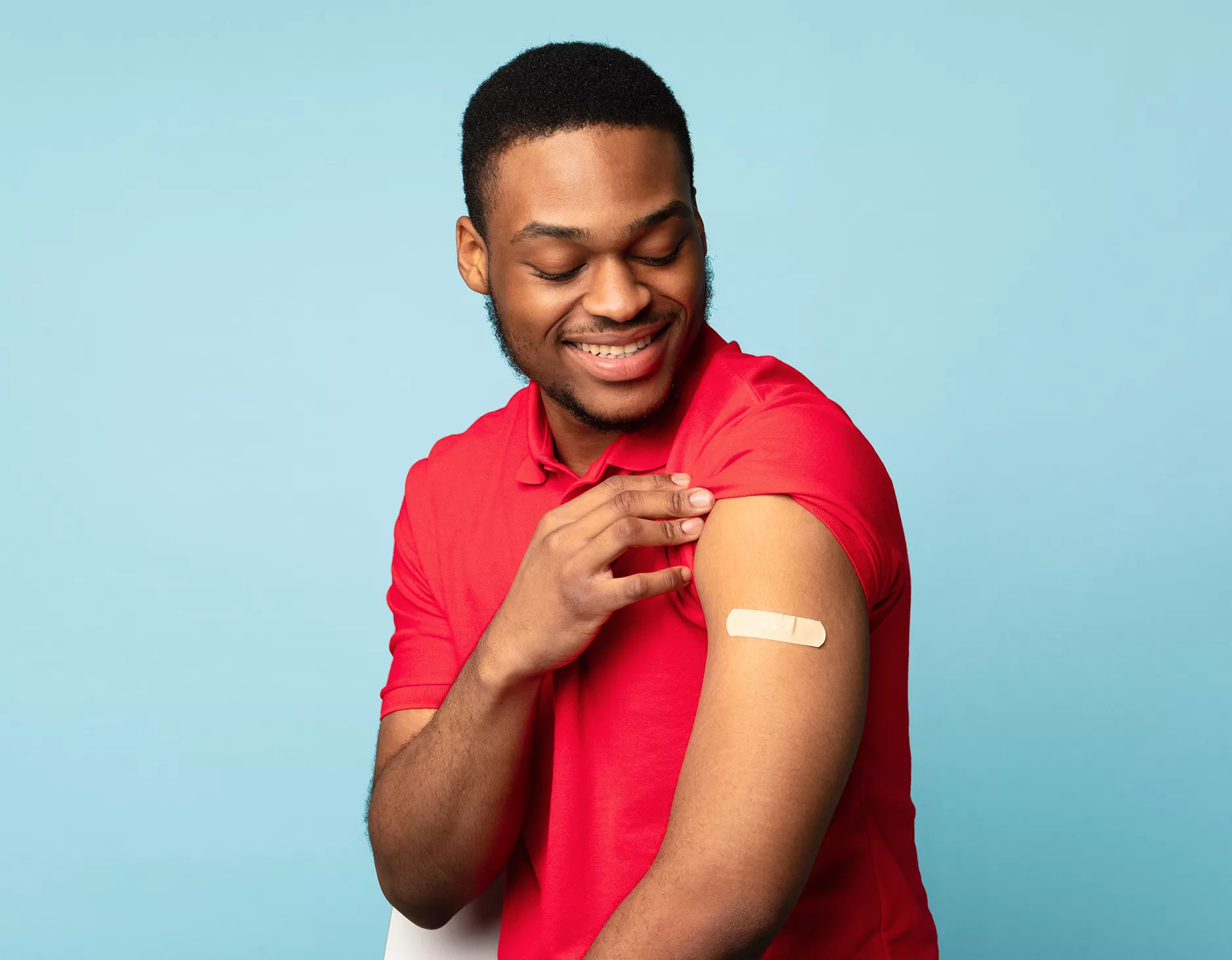 Corporate Vaccination male individual