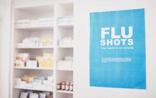 Staff flu vouchers redeemable in pharmacies